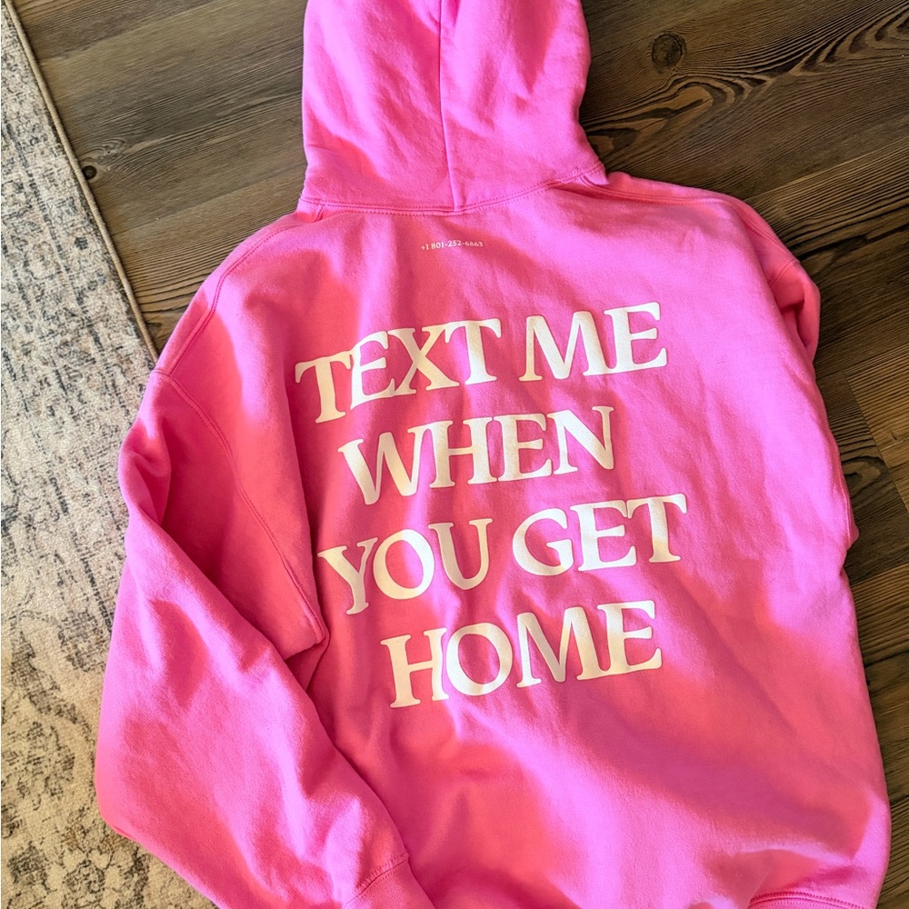 Lonely ghost pink hoodie XL - Picture 2 of 6